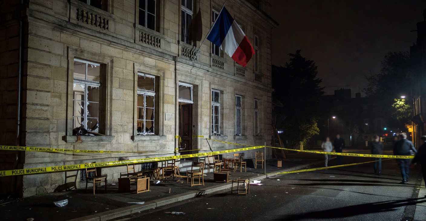 Émeute à Fresnes : la mairie vandalisée à la veille de l’alternance municipale
