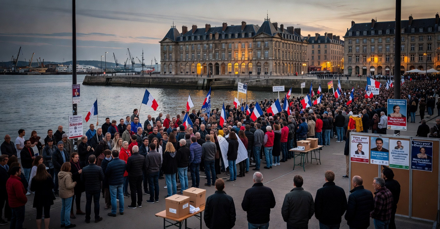 Philippe (LR) devant le communiste au Havre : la gauche divisée en vue du second tour