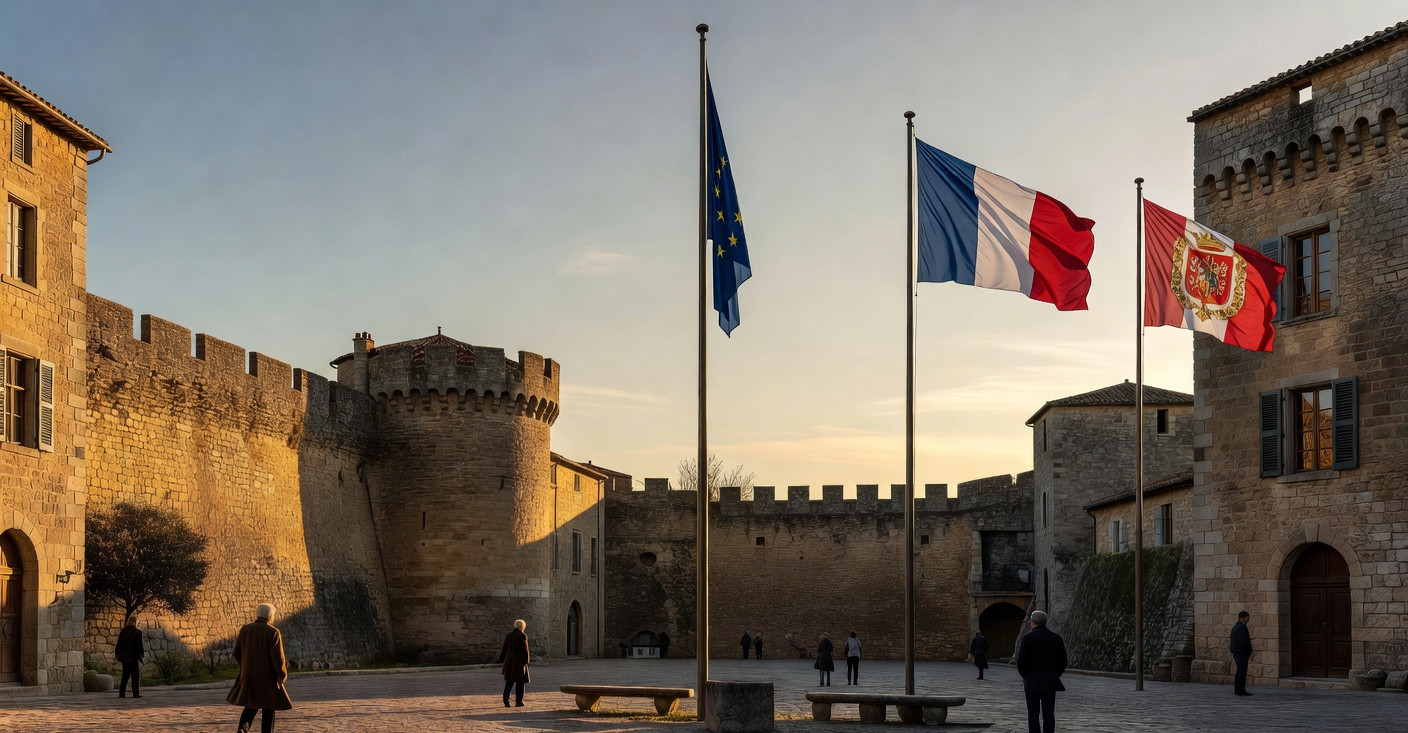 Carcassonne : le maire RN retire les drapeaux européens, l'UE dénonce une provocation