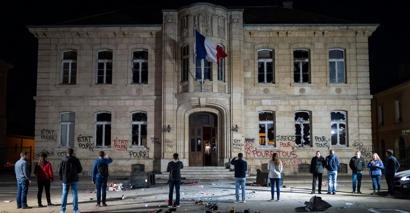 Mairie de Fresnes vandalisée : neuf mineurs en garde à vue avant l’arrivée du nouveau maire