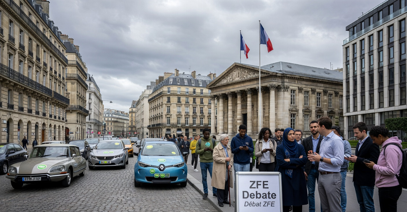 Zones à faibles émissions : Macron tente un sauvetage en catimini