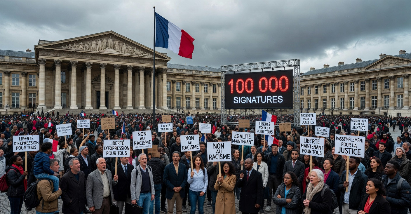 Loi Yadan : 100 000 signatures contre un texte jugé liberticide