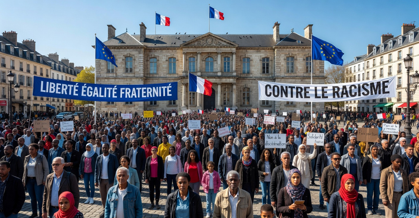 Saint-Denis : des milliers de citoyens unis contre la haine raciste