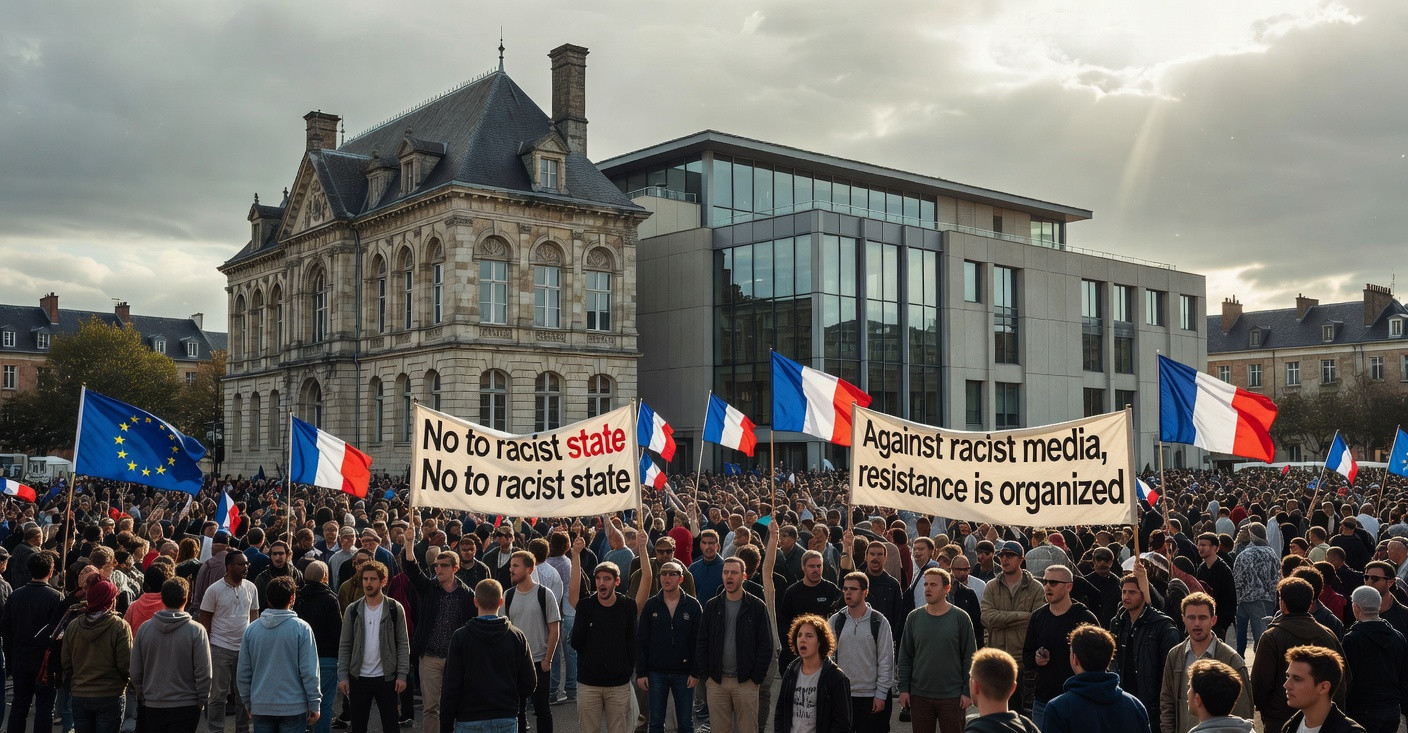 Saint-Denis sous le signe de la résistance : des milliers manifestent contre le racisme et l'impunité médiatique