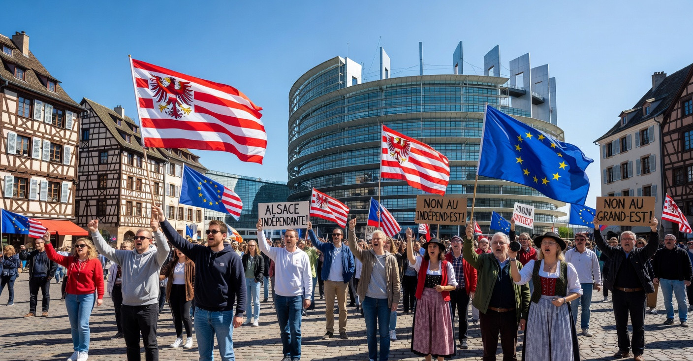 Alsace : la région veut quitter le Grand-Est, Macron va-t-il céder ?