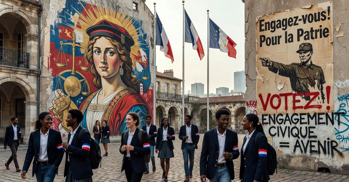 École et armée : le réarmement moral de Macron pour sauver la République