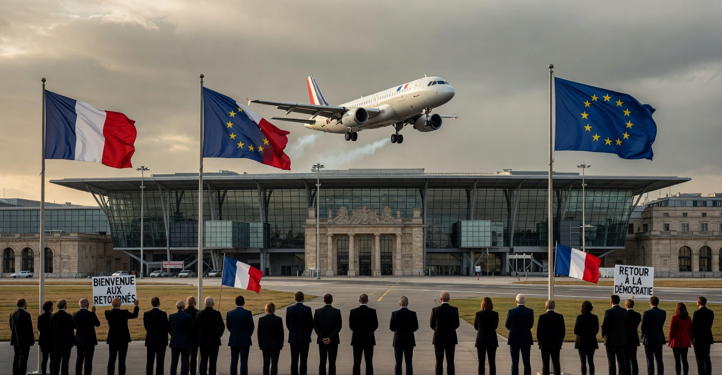 Après quatre ans d’emprisonnement arbitraire, les otages français de Téhéran rentrent en héros