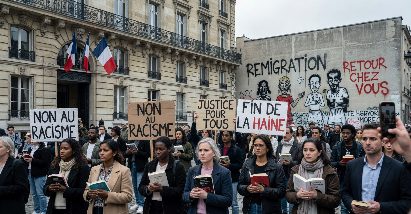 Racisme anti-LFI : cinq élus noirs portent plainte après des courriers et tags insultants