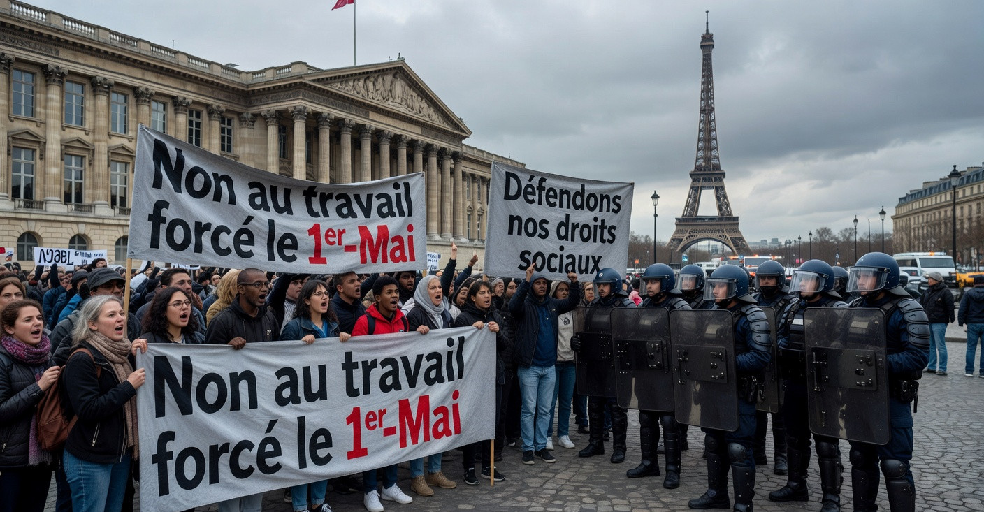 1er-Mai : la droite instrumentalise une manœuvre légale pour imposer le travail forcé