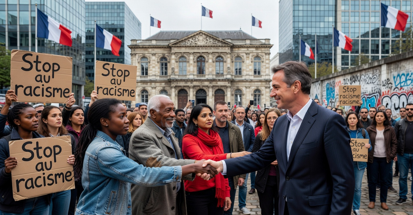 Macron tarde à agir contre le racisme : le maire de Seine-Saint-Denis lui adresse un ultimatum