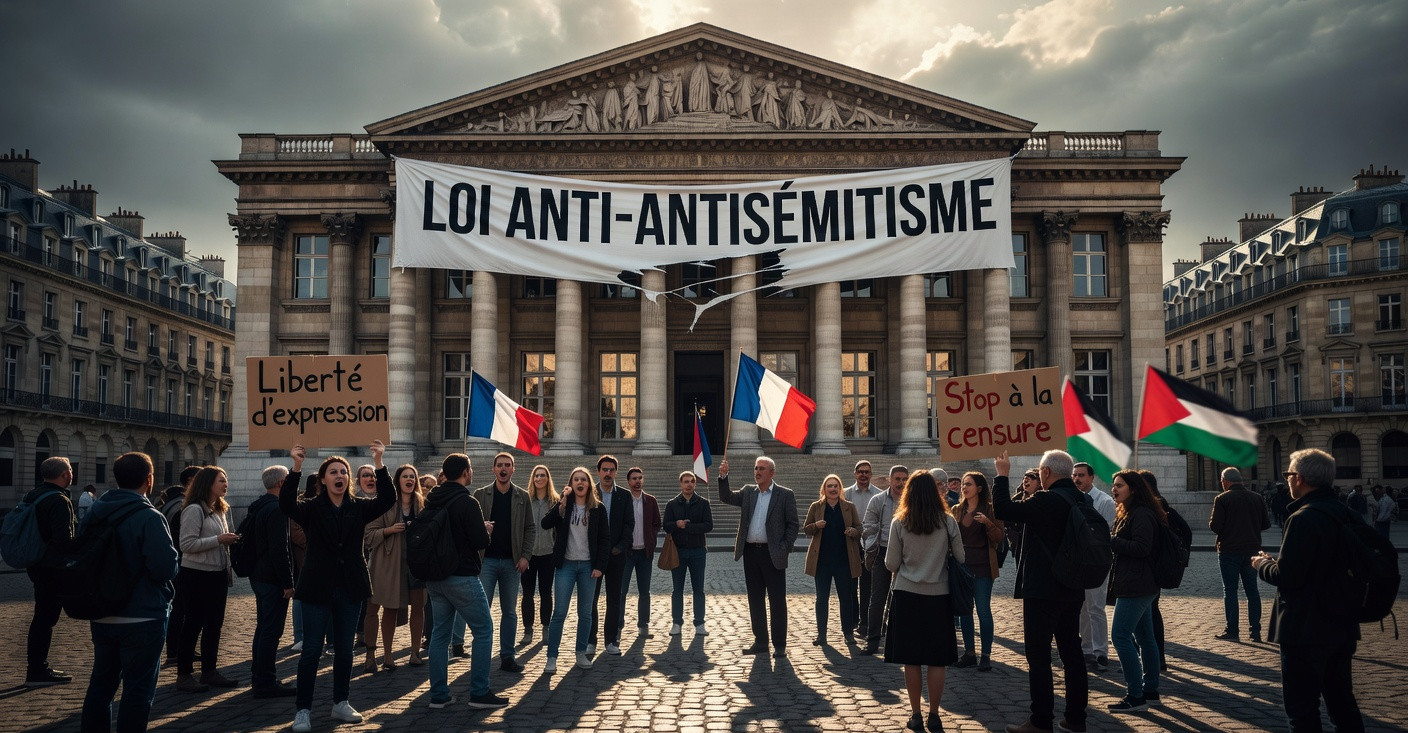 Loi anti-antisémitisme : l'Assemblée divisée entre censure et liberté d'expression