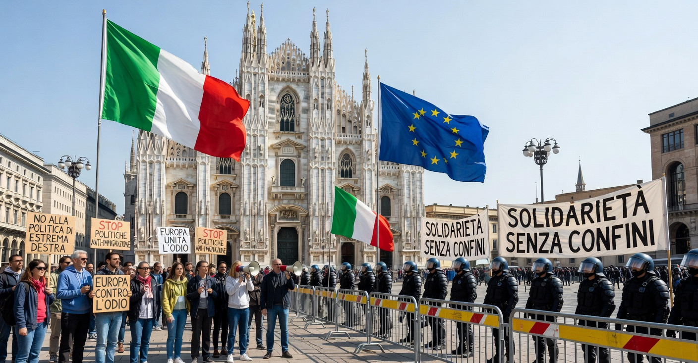 L’extrême droite européenne en conclave à Milan : l’alliance des nationalistes contre Bruxelles