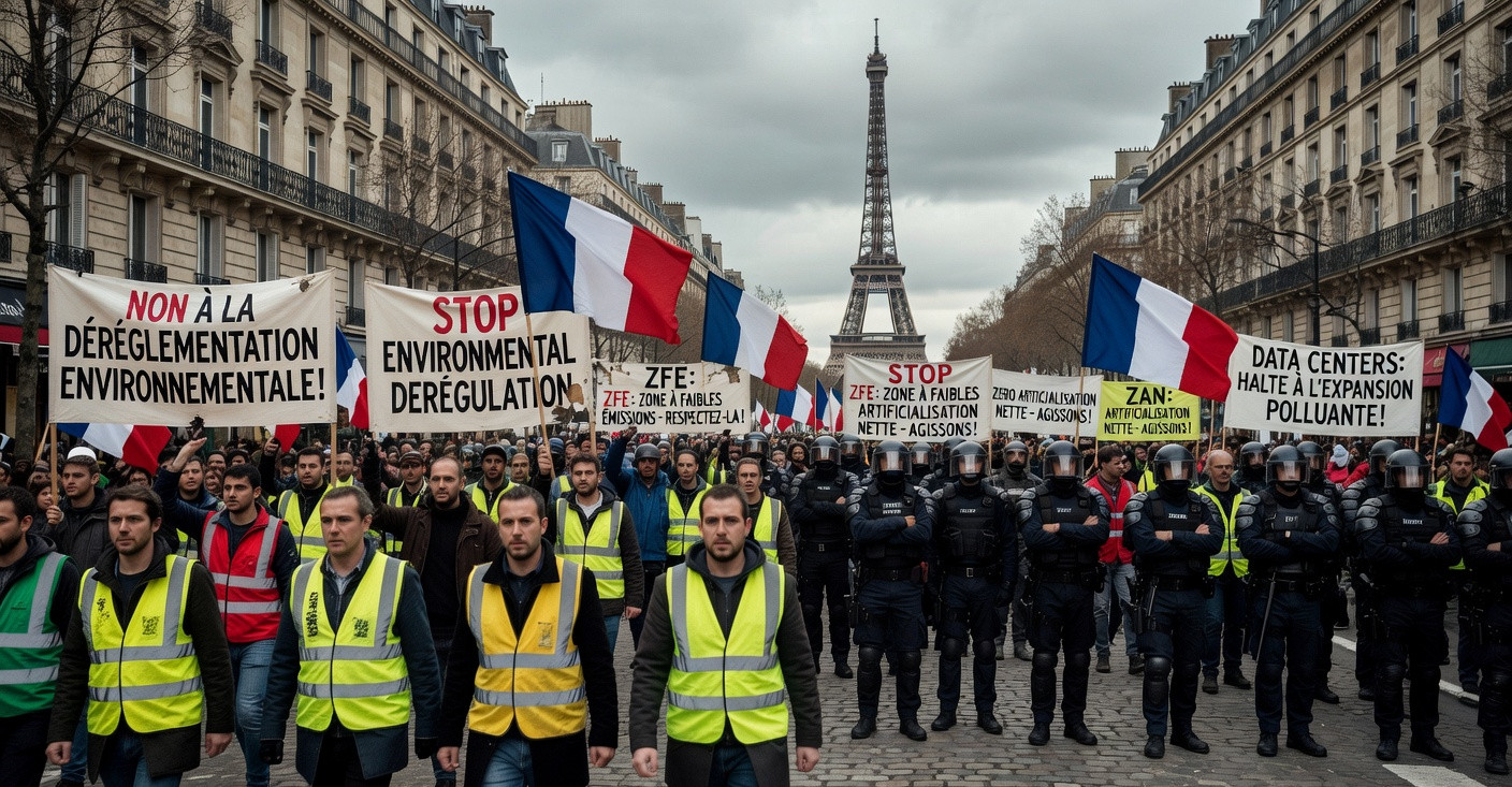 PS et EELV attaquent Macron au Conseil constitutionnel sur son déni climatique