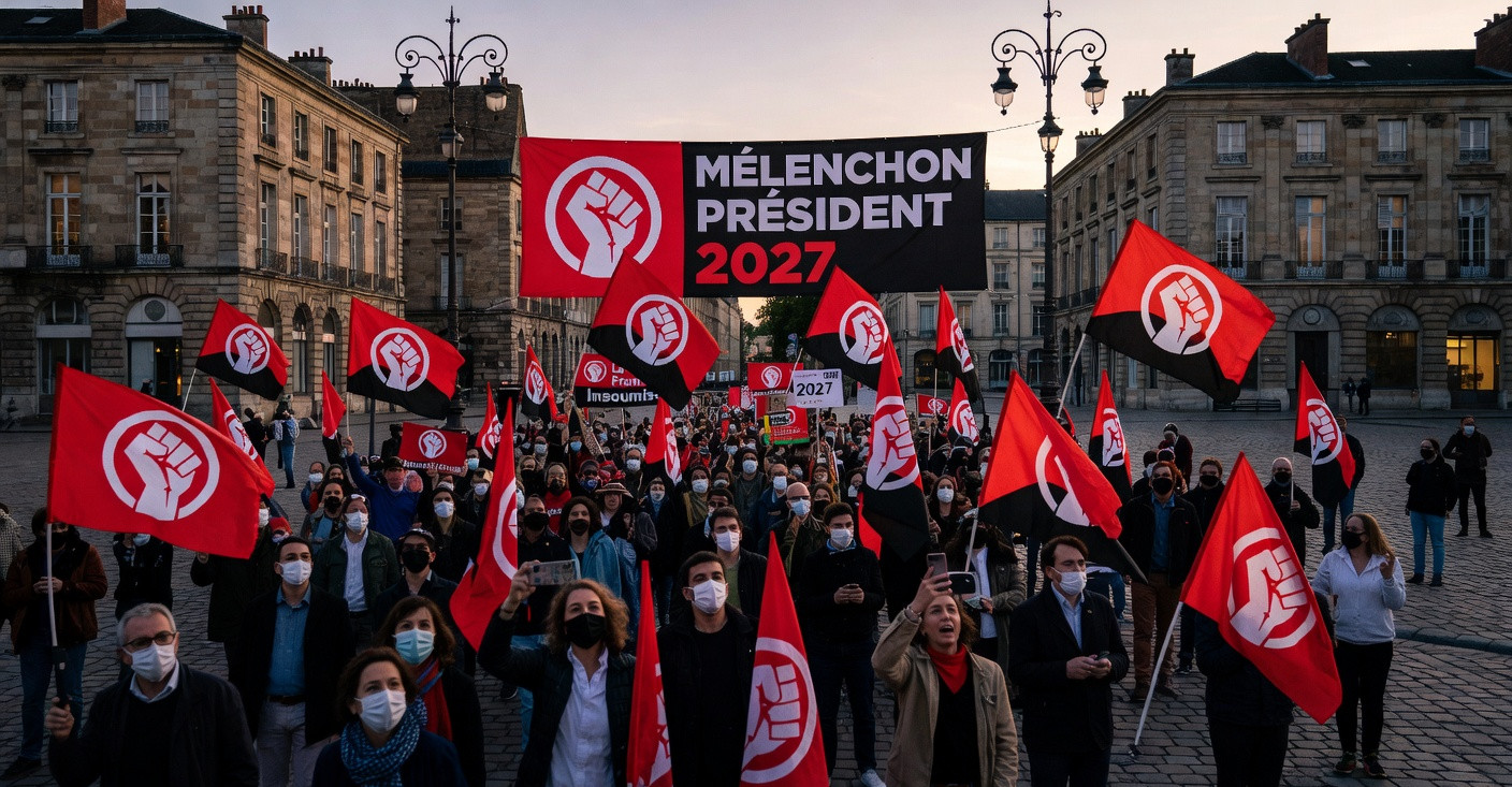 La France insoumise officialise Mélenchon pour 2027, malgré ses réticences