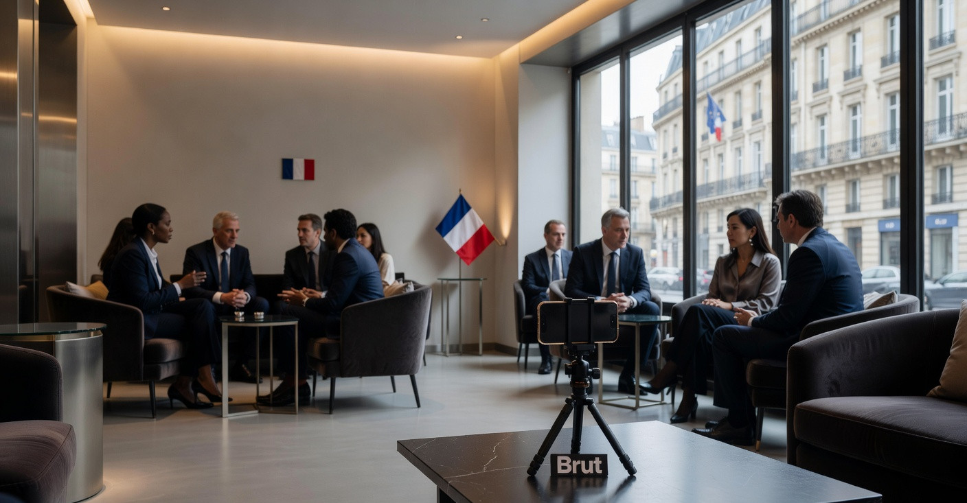 Macron et Brut : quand l’Élysée privilégie un média aligné sur sa ligne libérale