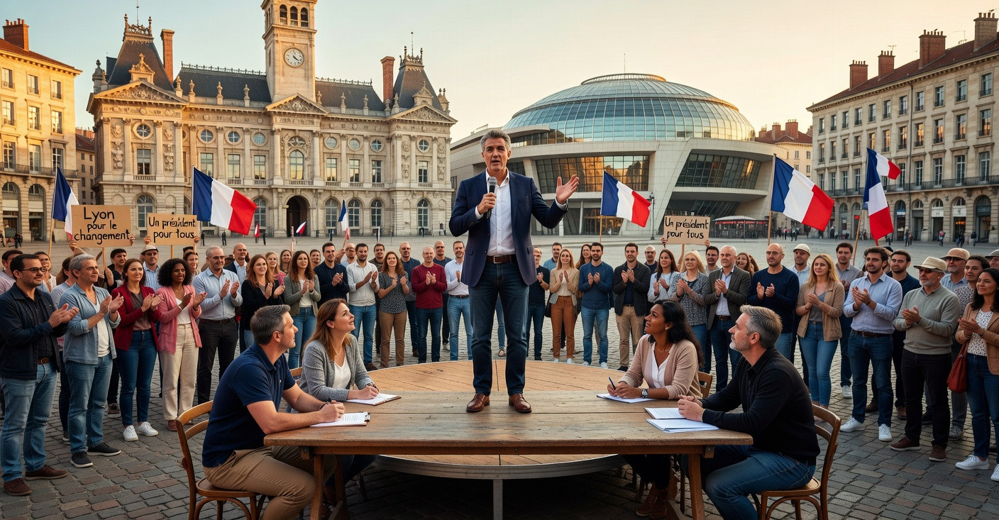 François Ruffin lance sa présidentielle 2027 avec un coup de théâtre à Lyon