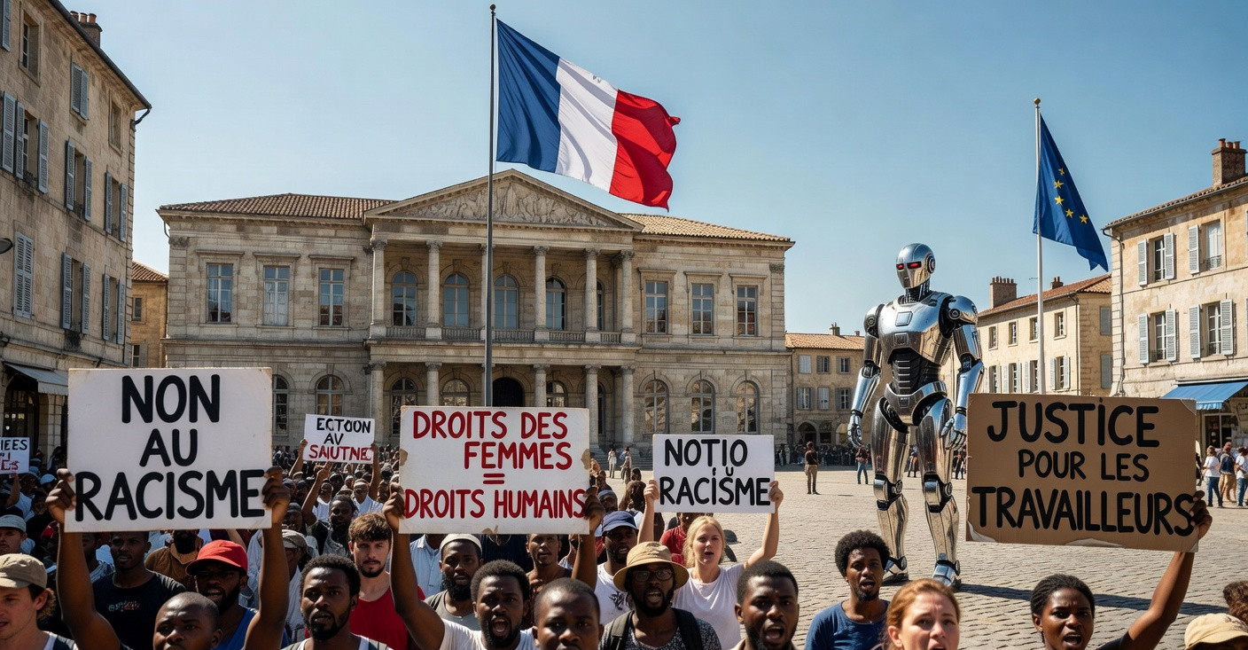 Robots chinois, racisme en France, sexisme à l'Assemblée : la journée qui interroge