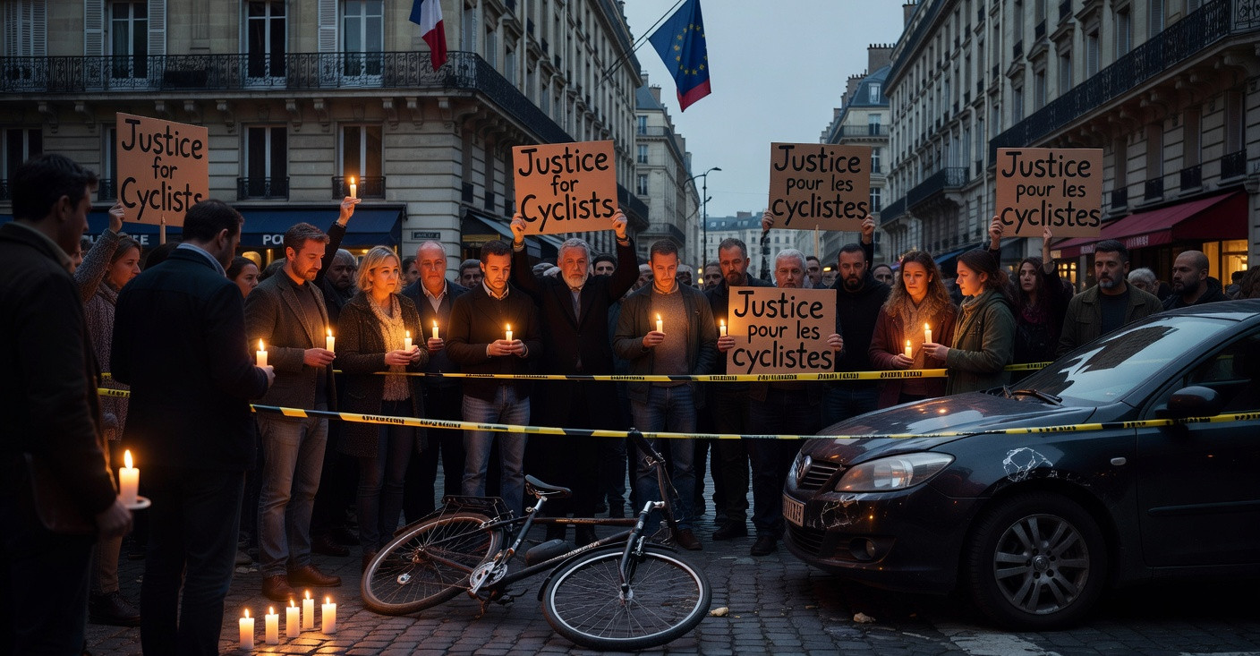 Paris 2024 : Un automobiliste visé pour meurtre après l'écrasement d'un cycliste