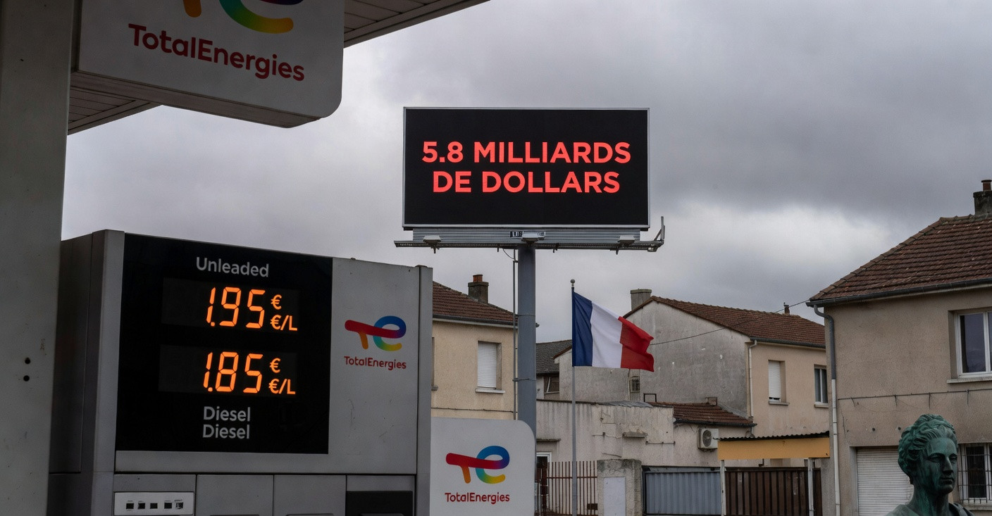 TotalEnergies engrange des milliards tandis que les Français s’étranglent à la pompe