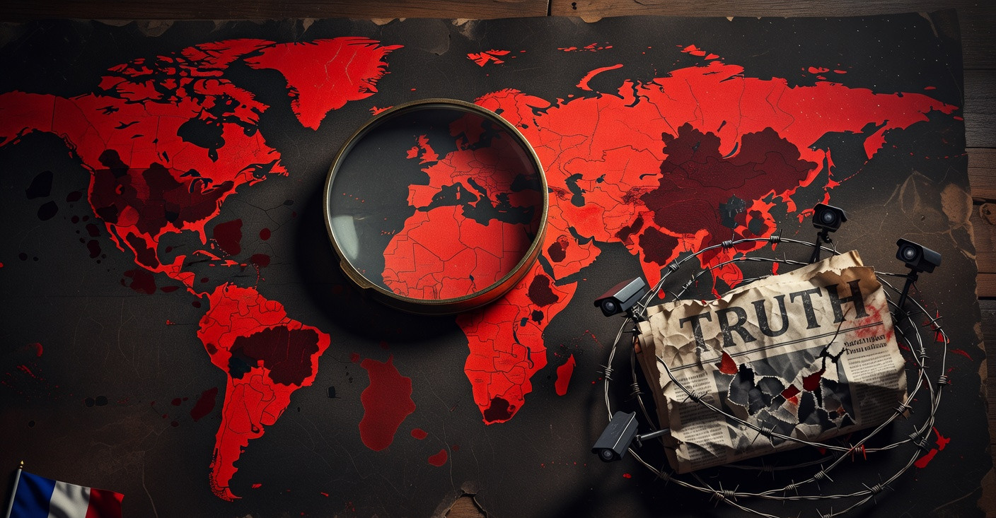 Liberté de la presse en chute libre : l'Europe et la France dans le collimateur des régimes autoritaires