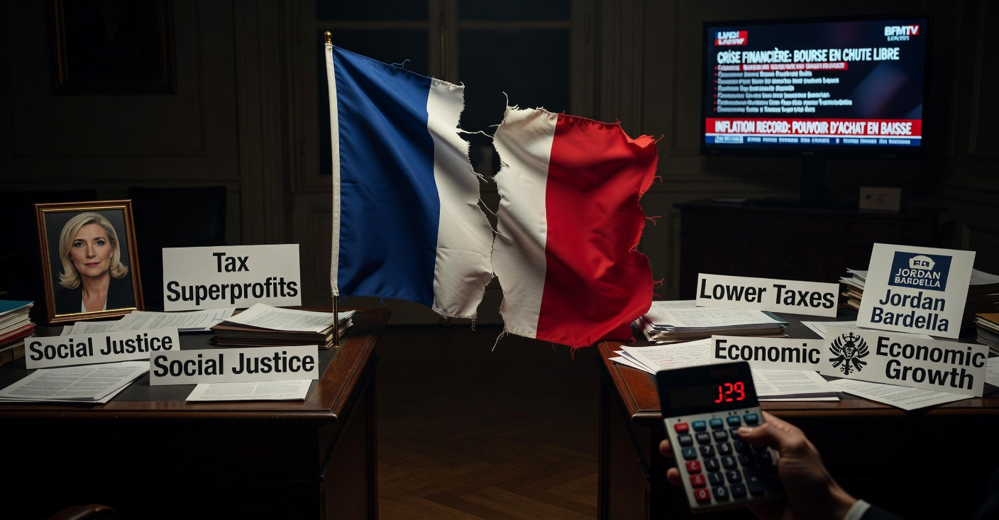 RN en pleine tourmente : Le Pen contre Bardella, la guerre des lignes économiques qui menace 2027