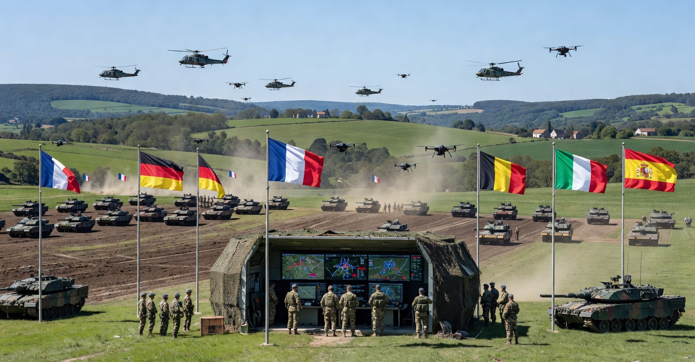 Macron exalte l'Europe militaire : une démonstration de force face aux menaces