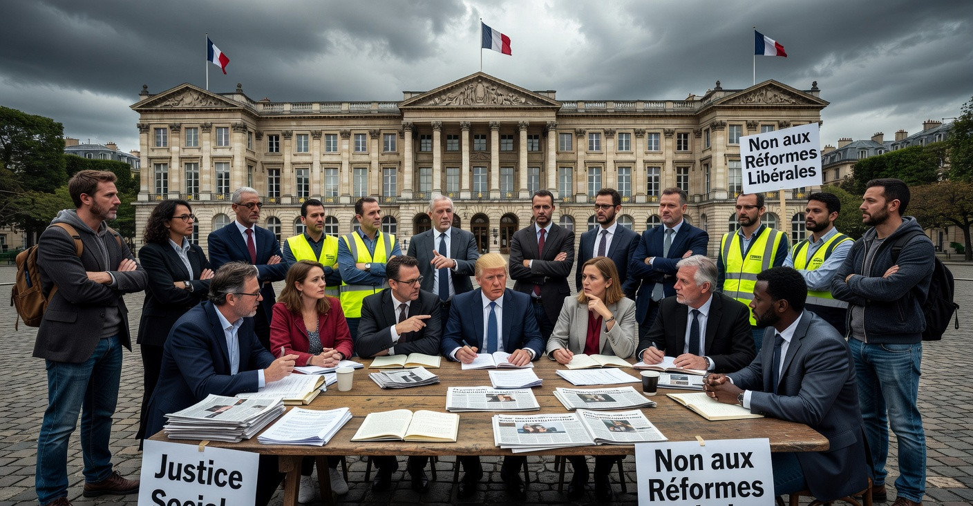 Un ancien militant altermondialiste nommé à l'Élysée : le virage politique d'Emmanuel Macron ?
