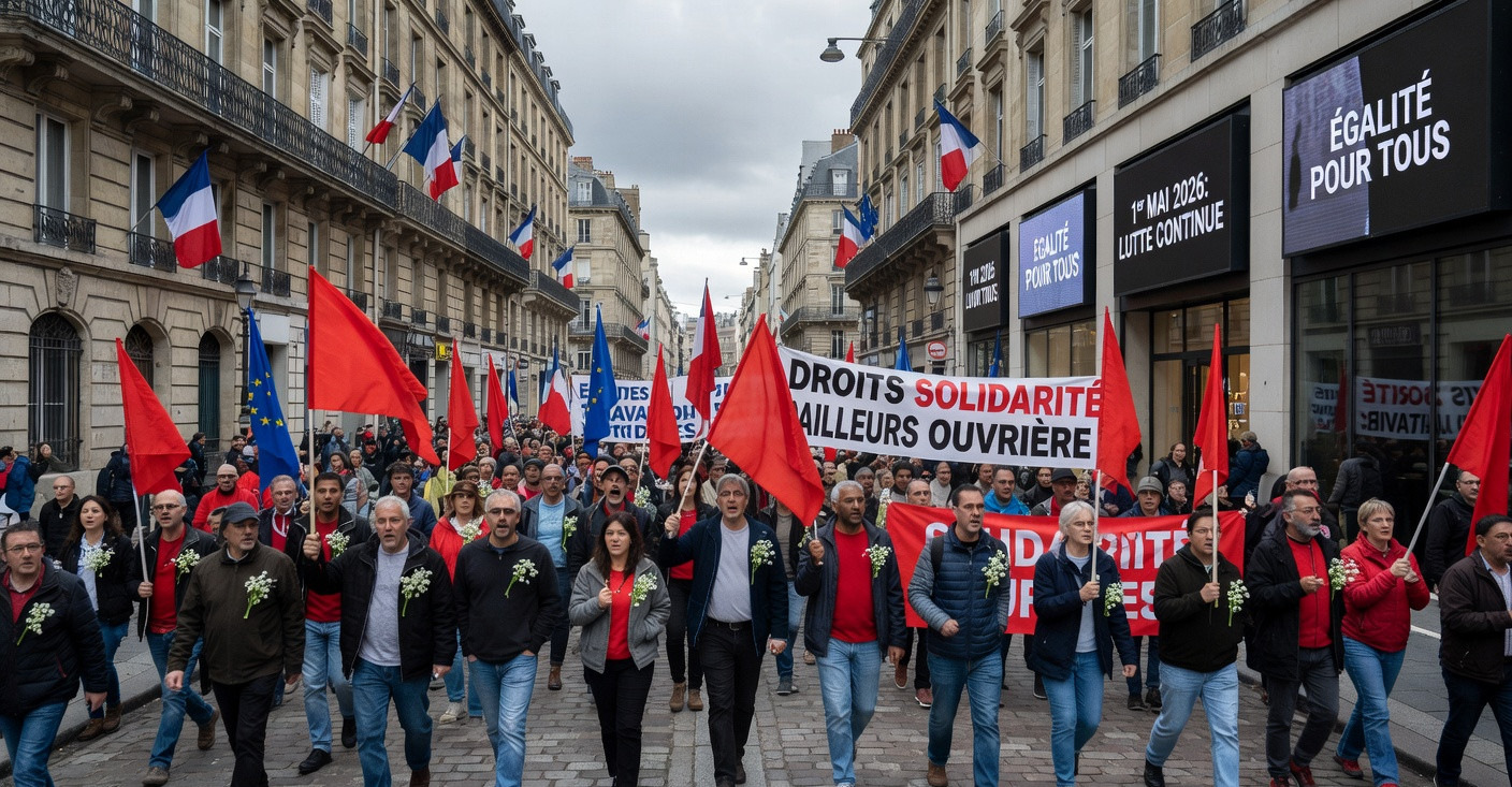 1er Mai : une fête du travail née des combats sociaux, toujours menacée par la droite