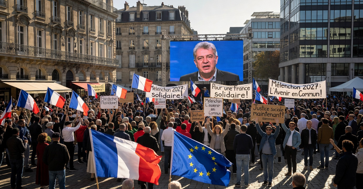 Mélenchon candidat en 2027 : LFI mise sur l’expérience face à la crise politique