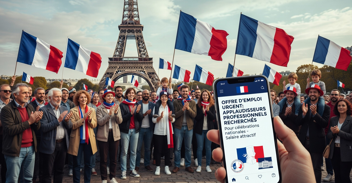 14-Juillet : l'Élysée accusé de recruter des figurants payés 500€ pour simuler un soutien populaire à Macron
