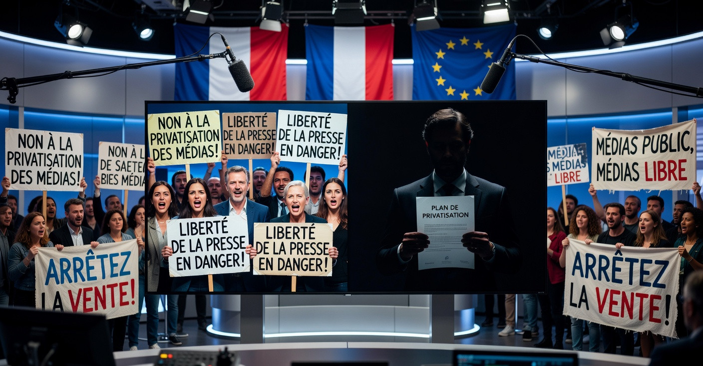 Privatisation de l'audiovisuel public : le RN mise sur un coup de poker médiatique