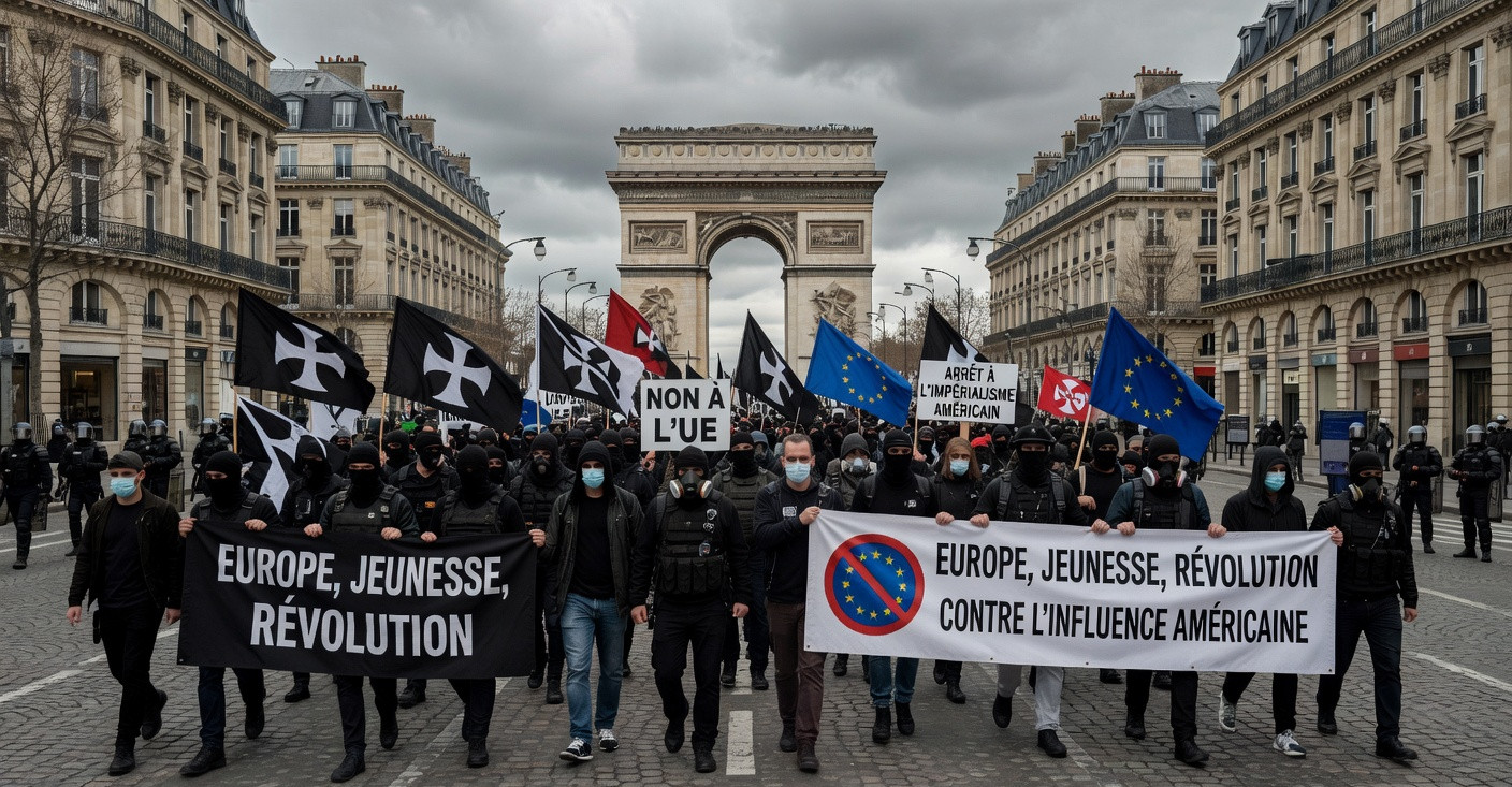 Un millier de militants d’extrême droite défilent à Paris : l’unité inquiétante des néofascistes