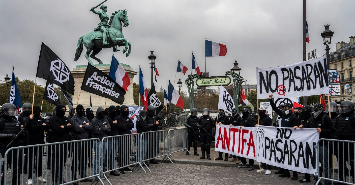 Paris sous haute tension : 32 gardes à vue après des heurts entre extrême droite et antifascisme