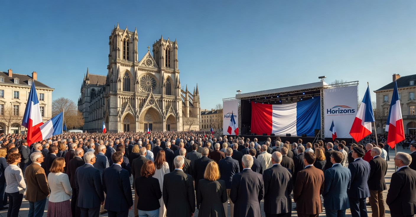 Édouard Philippe officialise sa candidature à 2027 avec un discours sans concession à Reims : entre droitisation et refus catégorique des alliances extrêmes