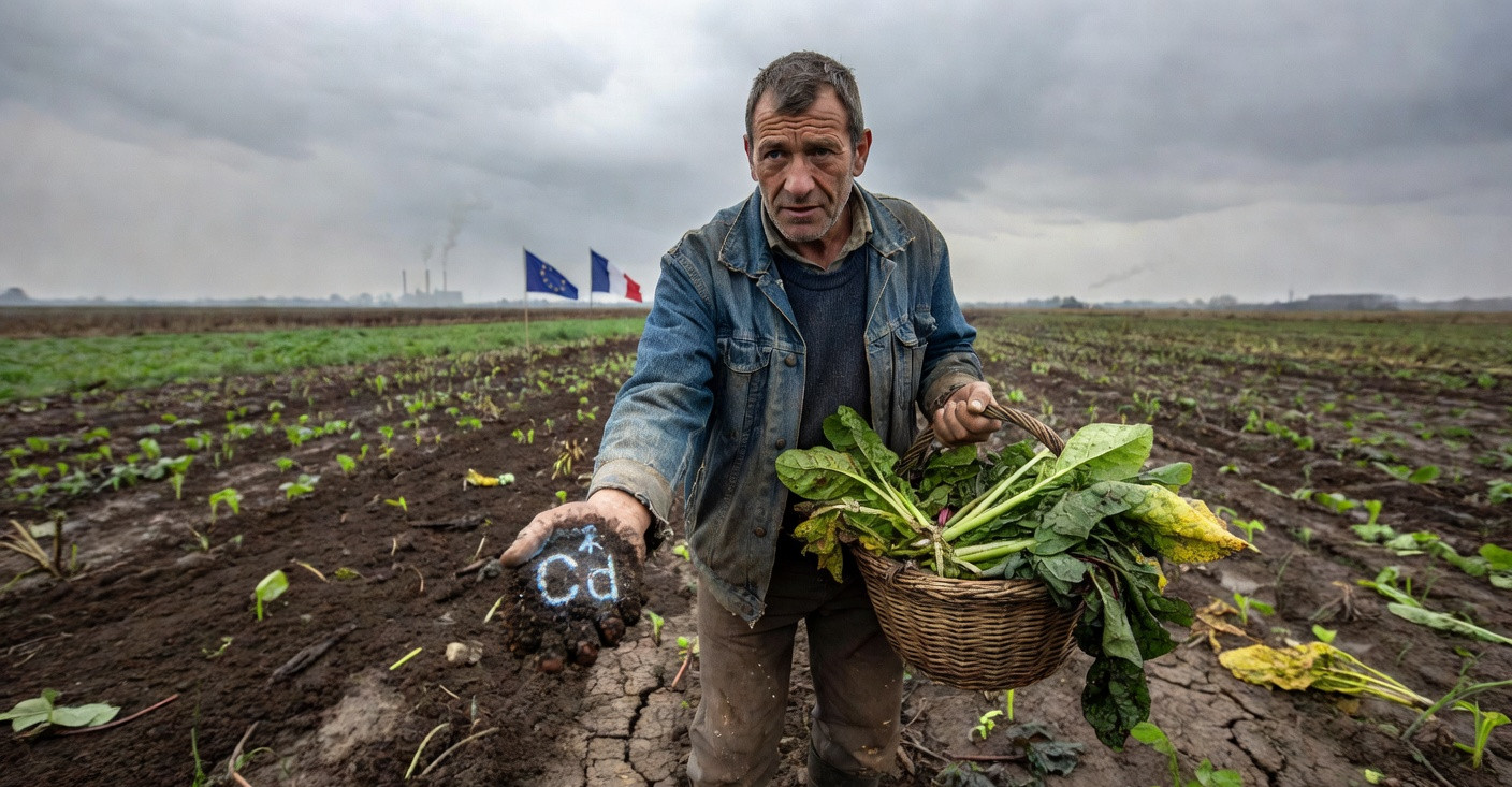 Cadmium dans l'assiette : la santé des Français sacrifiée en commission ?