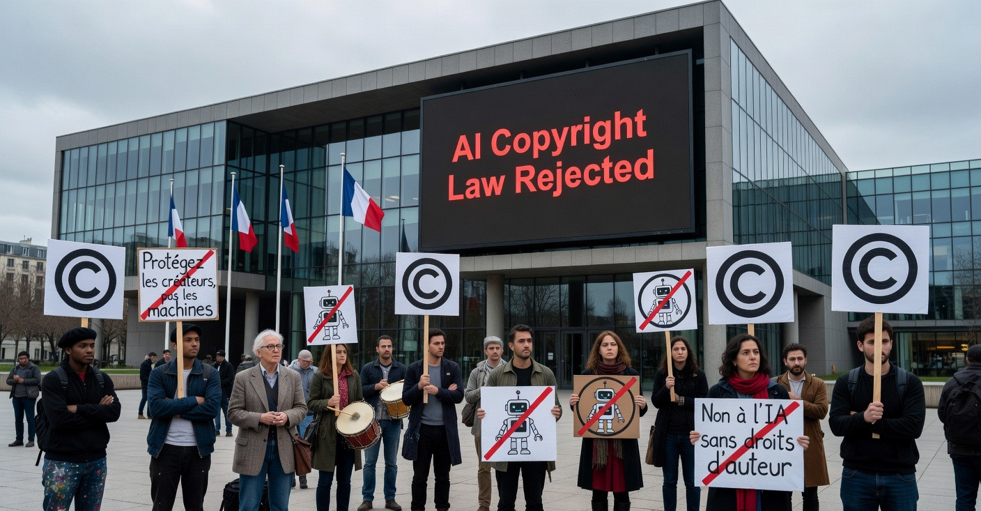 IA : les lobbies numériques triomphent, la France abandonne ses créateurs
