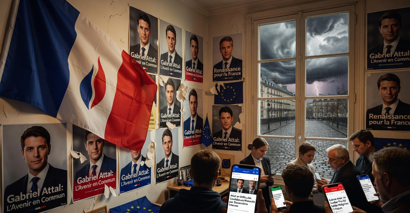 Attal, candidat unique de Renaissance : l’unanimité de façade cache des fractures profondes