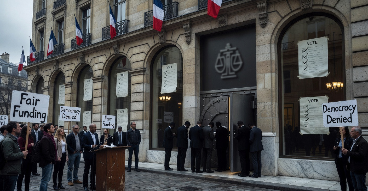 Rassemblement National étranglés financièrement : le premier parti de France en quête de crédits