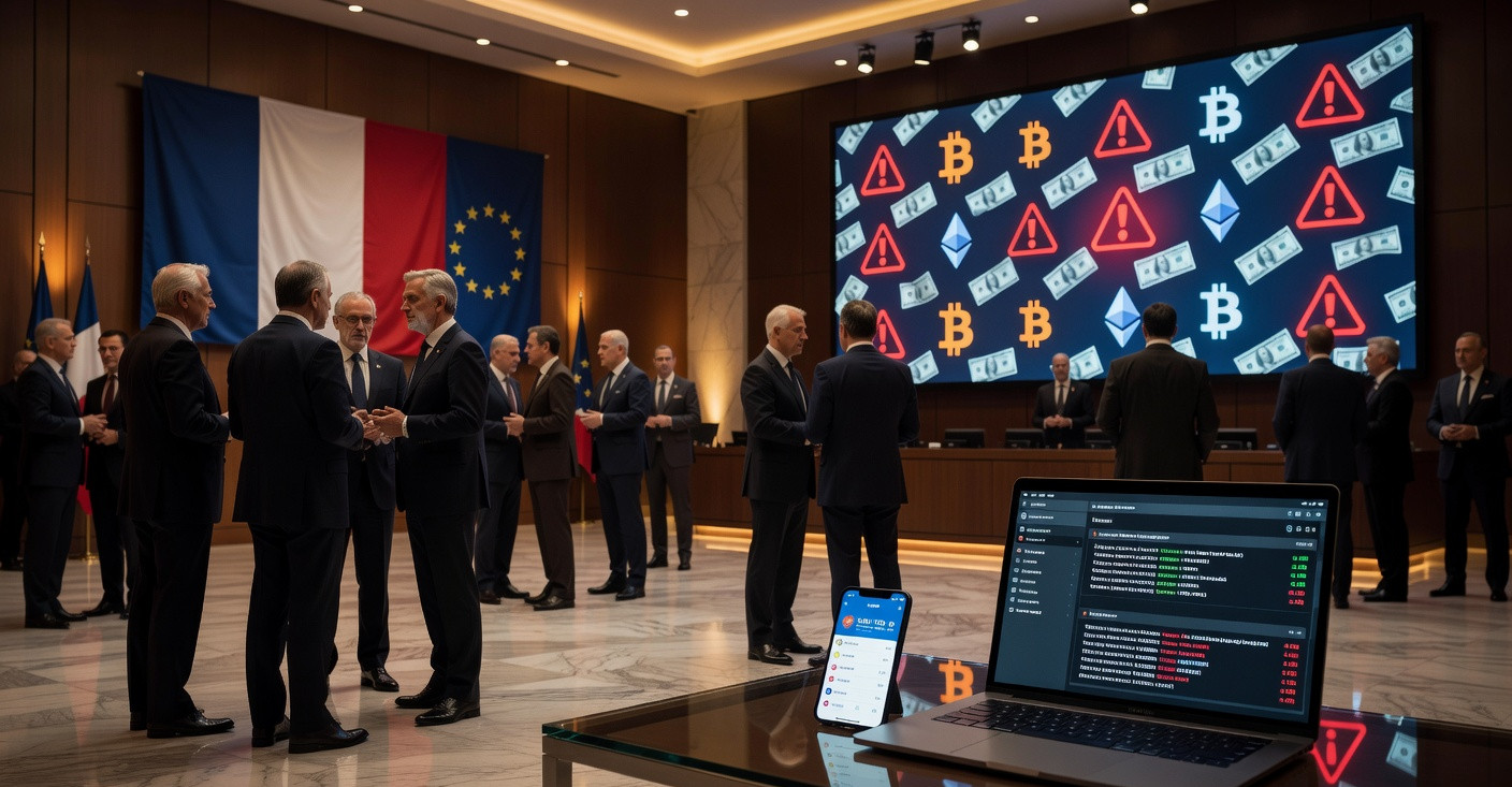 Macron exige un encadrement strict des cryptos pour couper les vivres au terrorisme