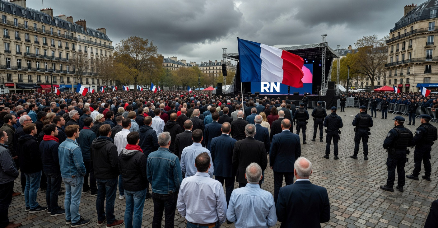 Bardella brigue un nouveau mandat à la tête du RN : l'extrême droite en ordre de marche pour 2027