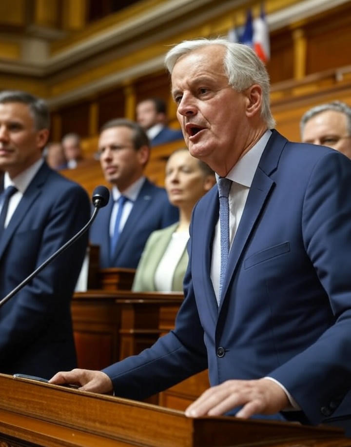 Barnier dénonce le « chantage » du PS et propose un « conclave » pour la droite avant 2027