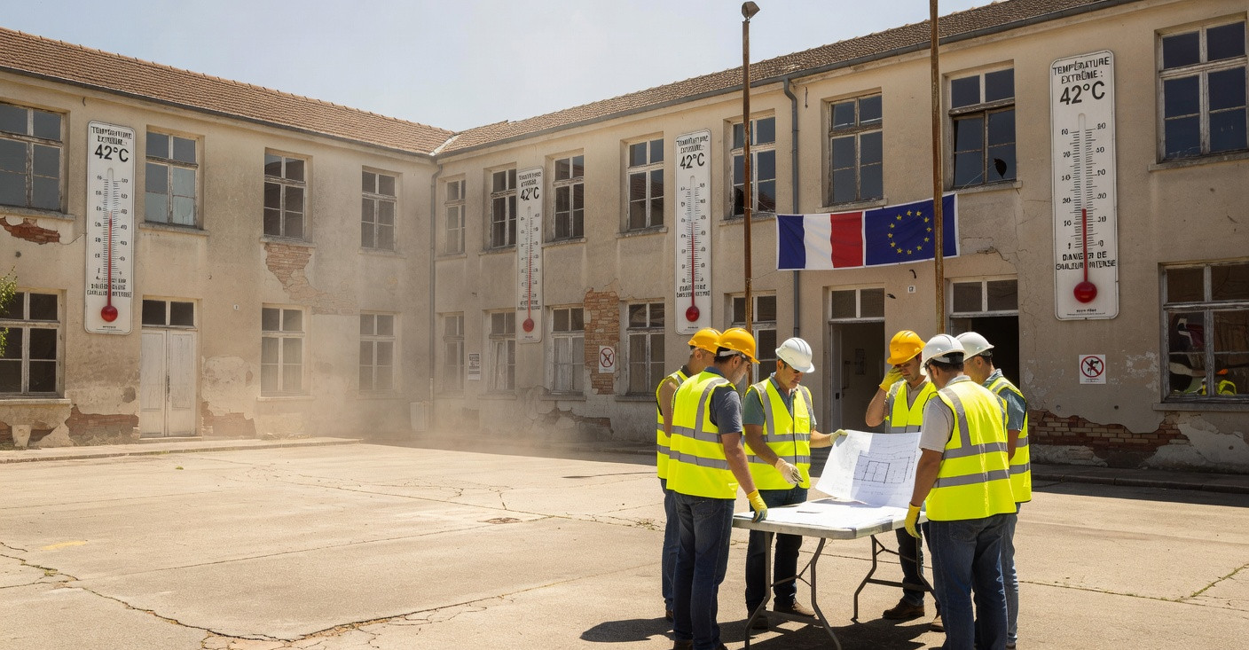 Écoles en surchauffe : le gouvernement pointe les blocages locaux, pas les moyens