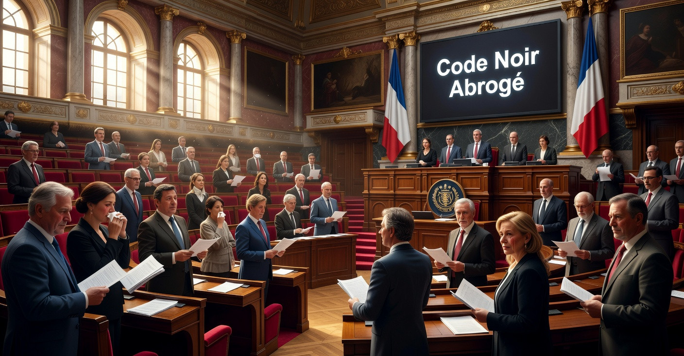 L’Assemblée enterre le Code noir : quand la mémoire coloniale parle à travers un député