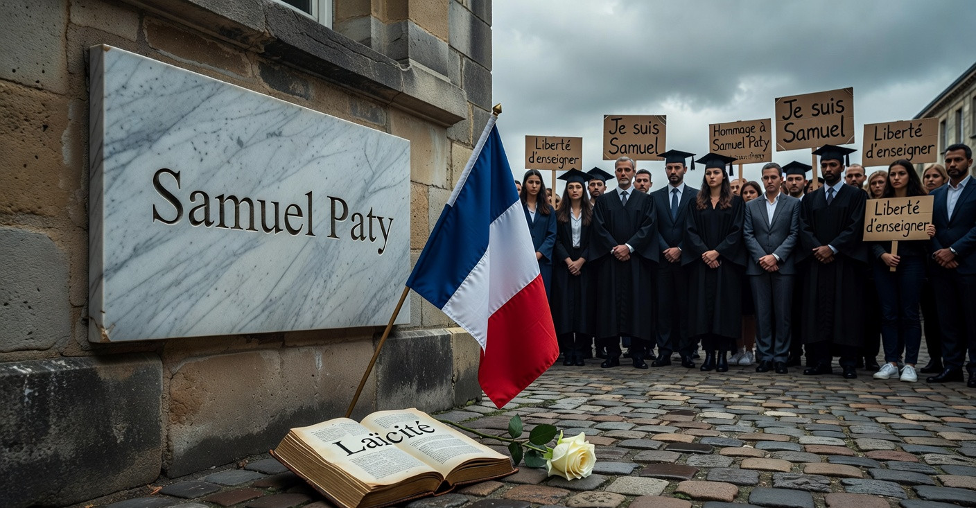Panthéon : le combat pour Samuel Paty cristallise les tensions sur l’école