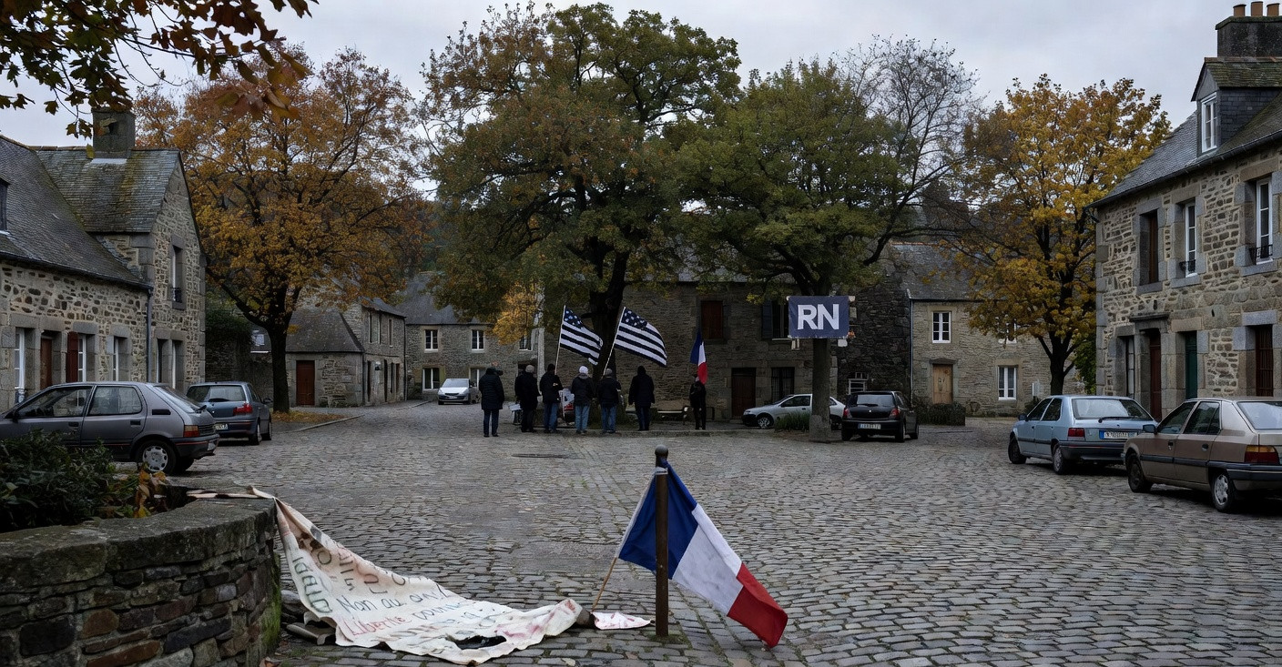 Bourbriac : la préfecture étouffe un contre-rassemblement antifasciste avant le banquet du RN