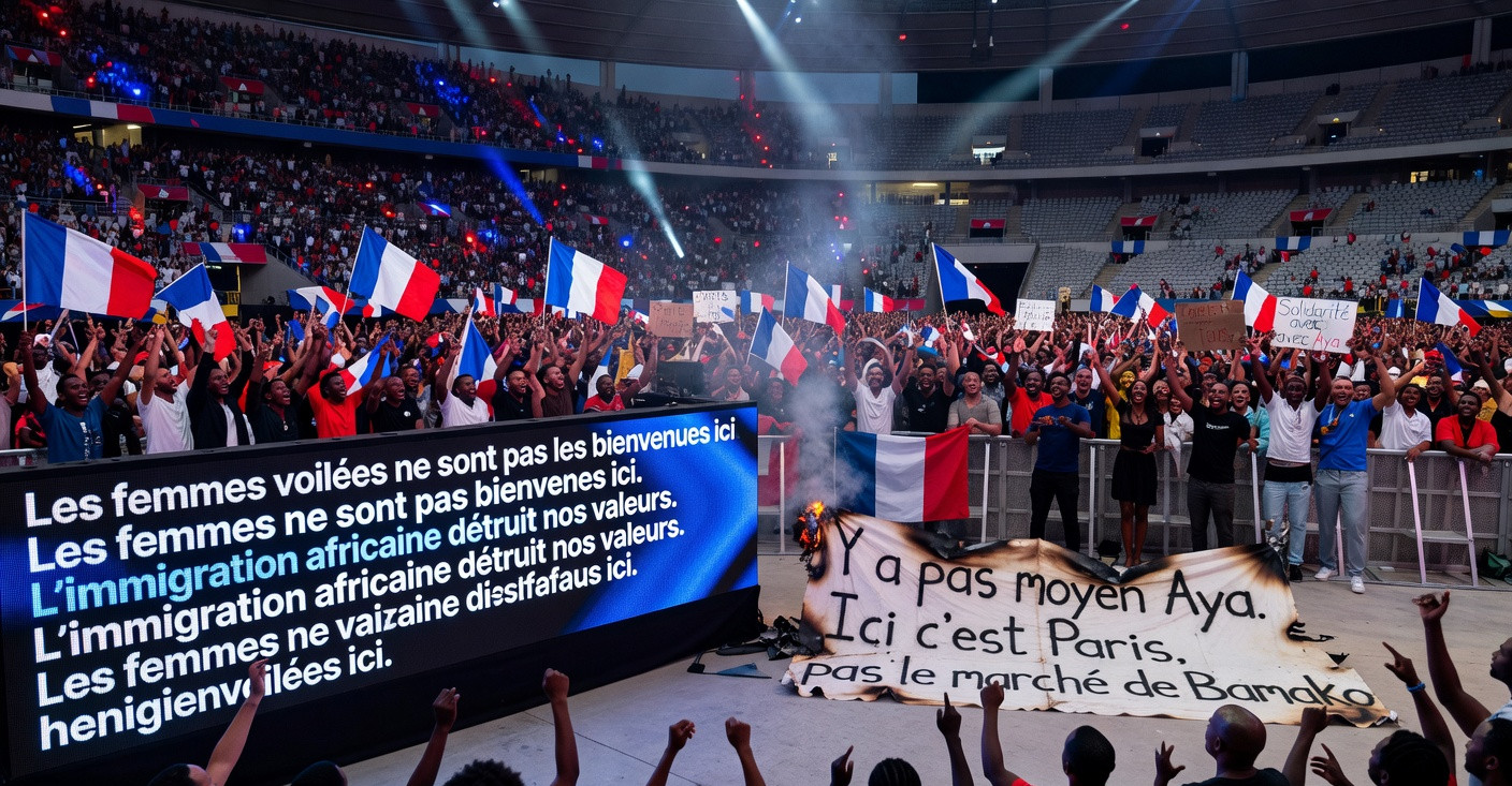 Aya Nakamura défie l’extrême droite en direct au Stade de France : l’art comme résistance