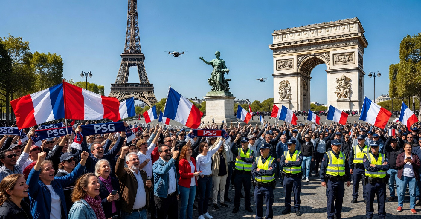 PSG-Arsenal : Paris en ébullition, Macron et Lecornu face à l'épreuve sécuritaire