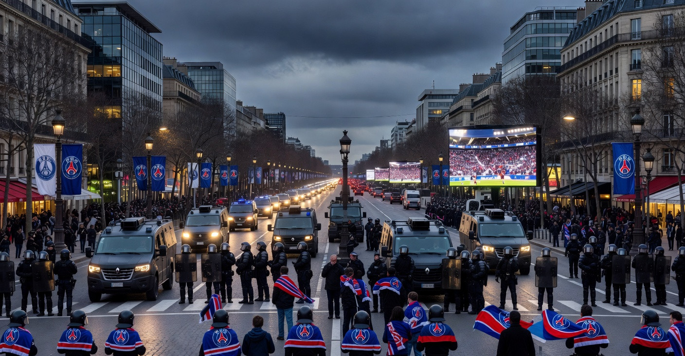 PSG-Arsenal : l'État mobilise 22 000 forces de l'ordre pour une finale sous haute tension à Paris