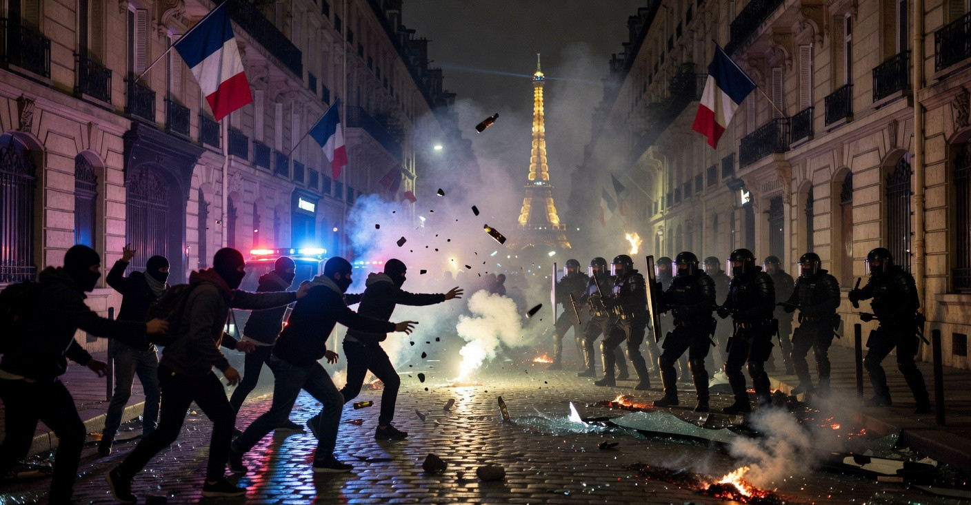 PSG en Ligue des champions : les violences urbaines révèlent l'échec sécuritaire de Macron