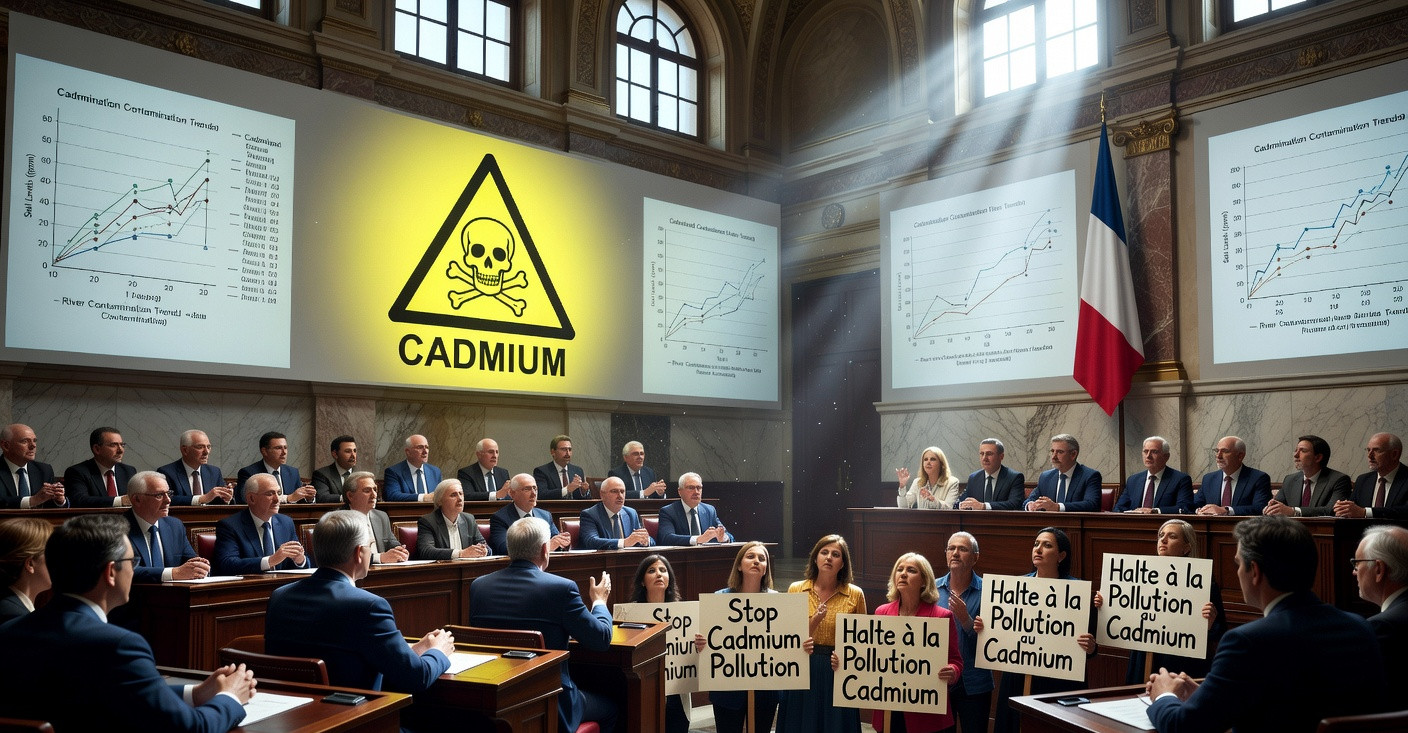 Cadmium : l'Assemblée nationale défie Macron et impose une réduction drastique